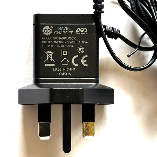 Genuine mains charger 5v - uk,
